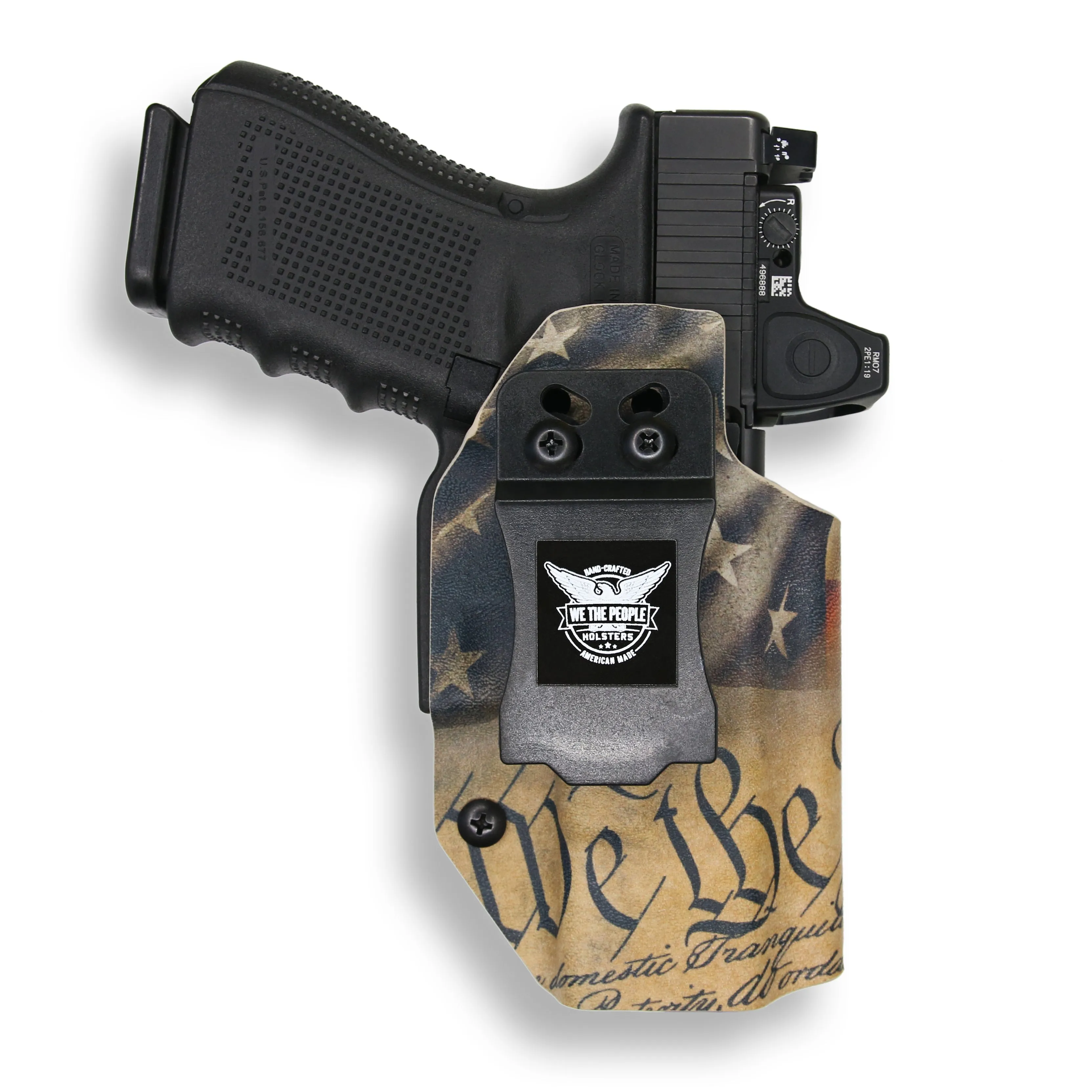 Smith & Wesson M&P / M2.0 4"/4.25" Compact 9/40 Manual Safety with Streamlight TLR-1/1S/HL Light Red Dot Optic Cut IWB Holster