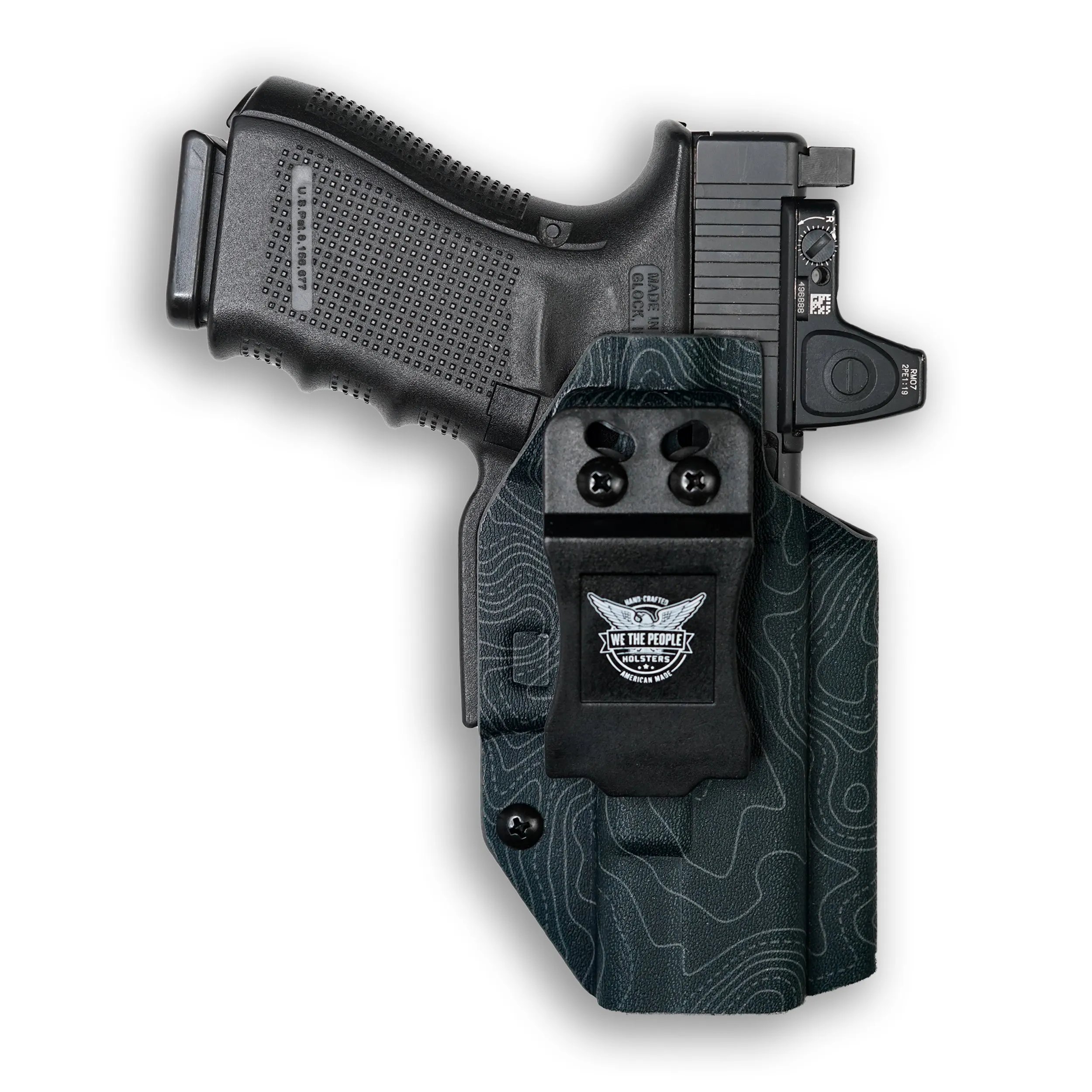 Smith & Wesson M&P / M2.0 4"/4.25" Compact 9/40 Manual Safety with Streamlight TLR-1/1S/HL Light Red Dot Optic Cut IWB Holster