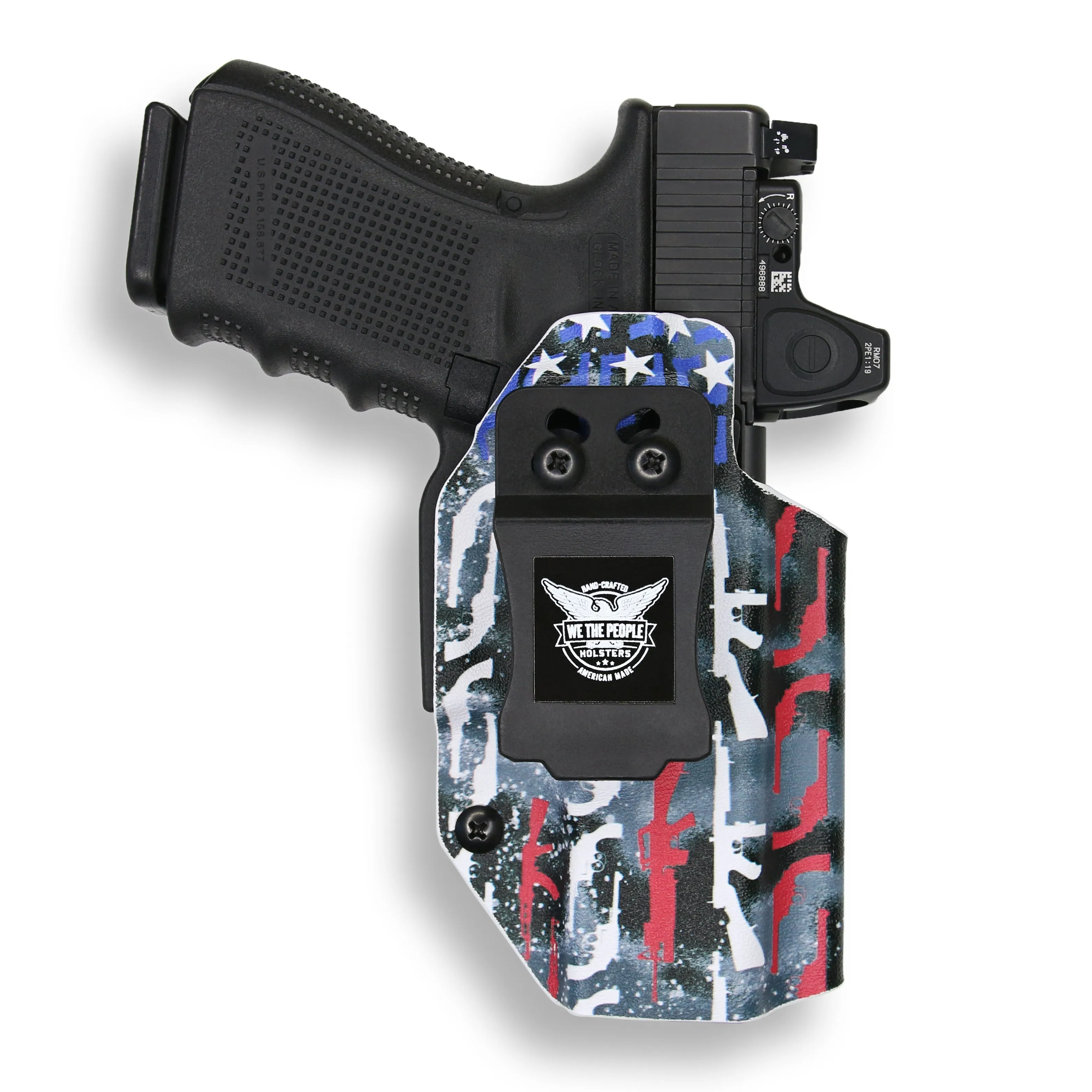 Smith & Wesson M&P / M2.0 4"/4.25" Compact 9/40 Manual Safety with Streamlight TLR-1/1S/HL Light Red Dot Optic Cut IWB Holster