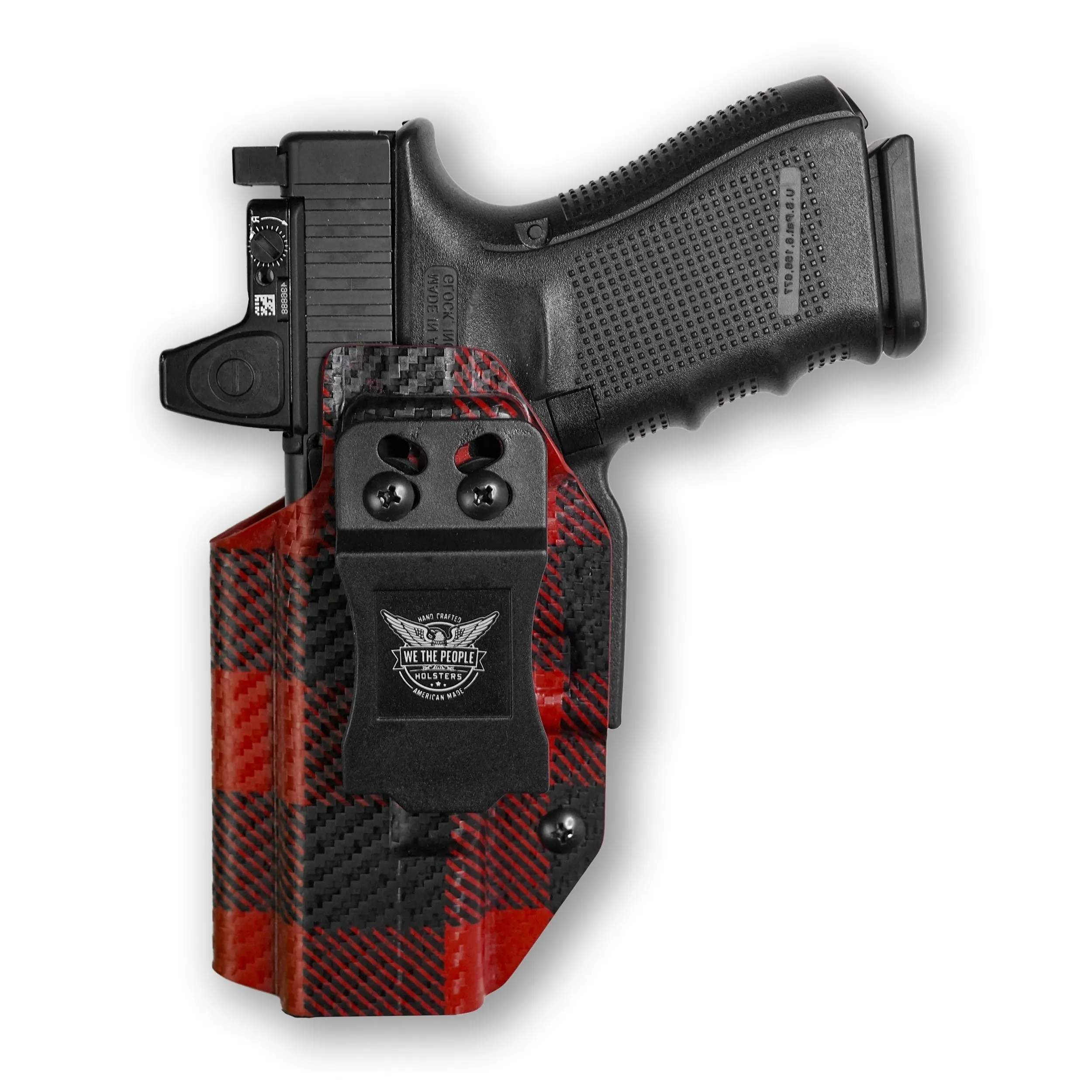 Smith & Wesson M&P / M2.0 4"/4.25" Compact 9/40 Manual Safety with Streamlight TLR-1/1S/HL Light Red Dot Optic Cut IWB Holster