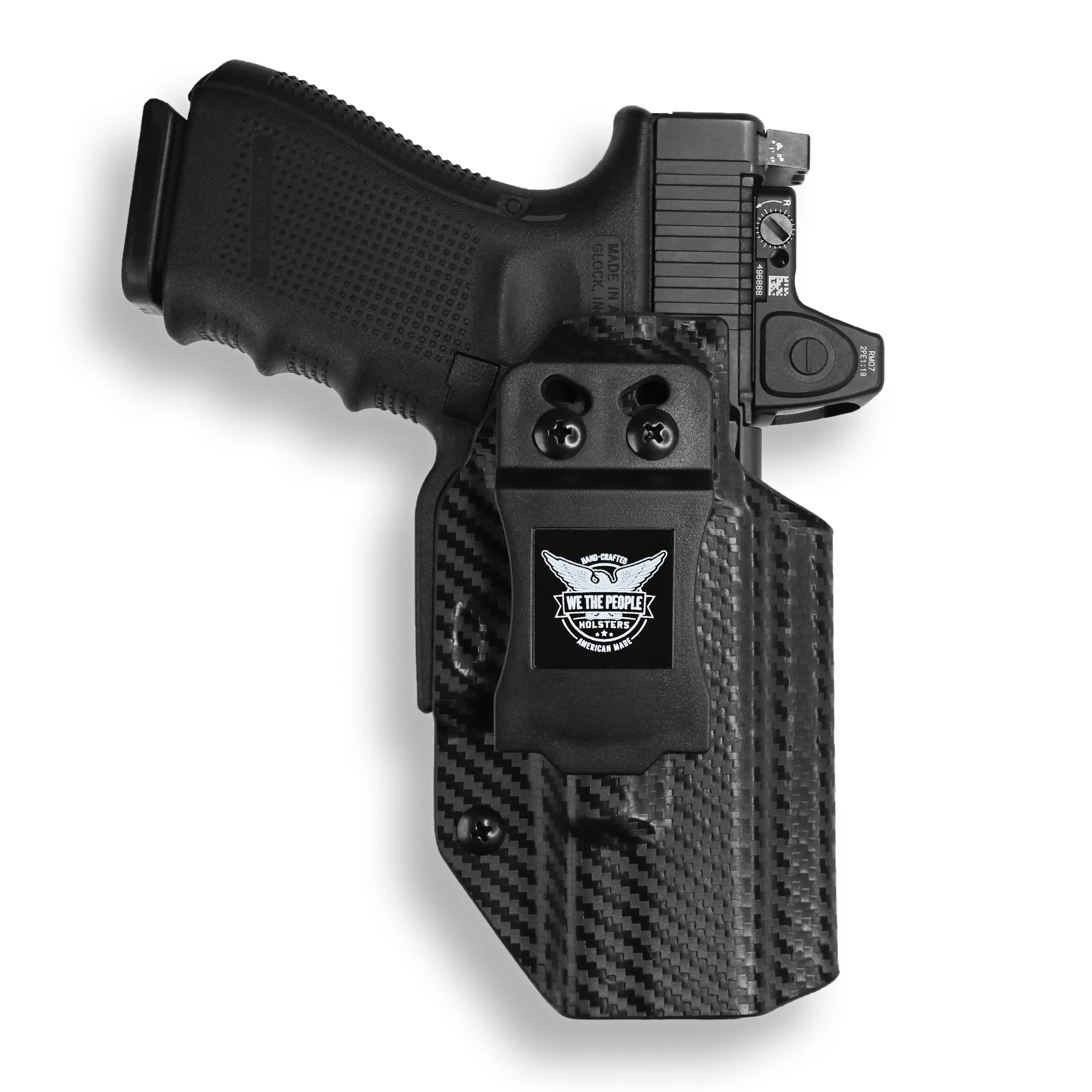 Smith & Wesson M&P / M2.0 4"/4.25" Compact 9/40 with Olight Baldr S Light Red Dot Optic Cut IWB Holster