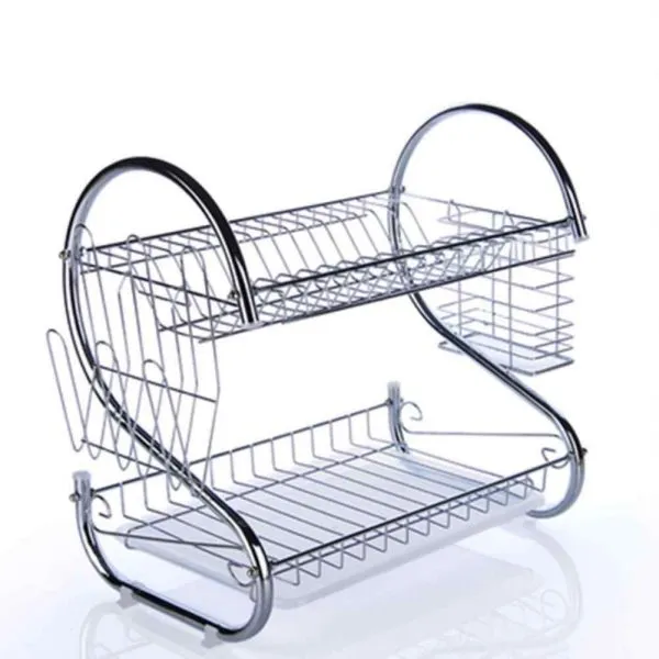 Stainless Steel 2 Layer Dish Drainer