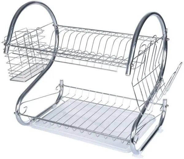 Stainless Steel 2 Layer Dish Drainer