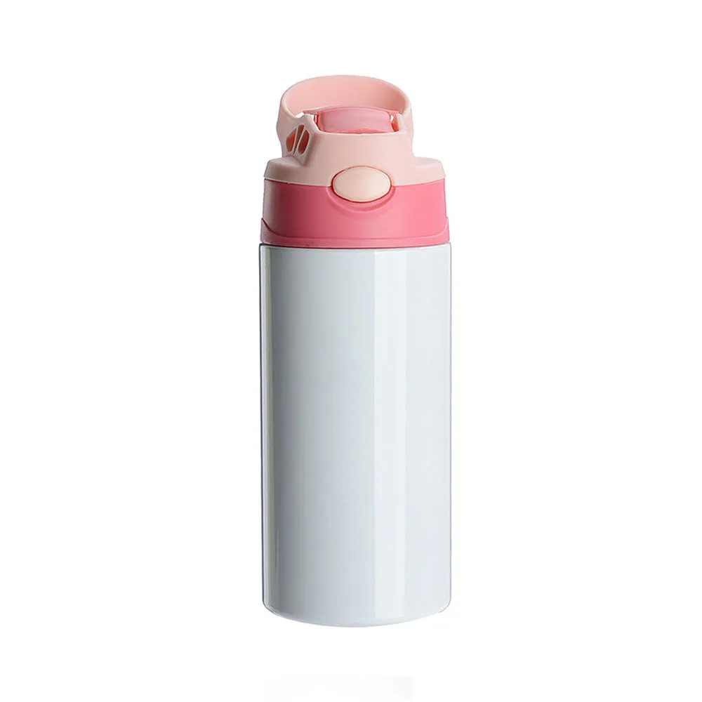 Straight Sippy Cup Flip Top Kids Bottle