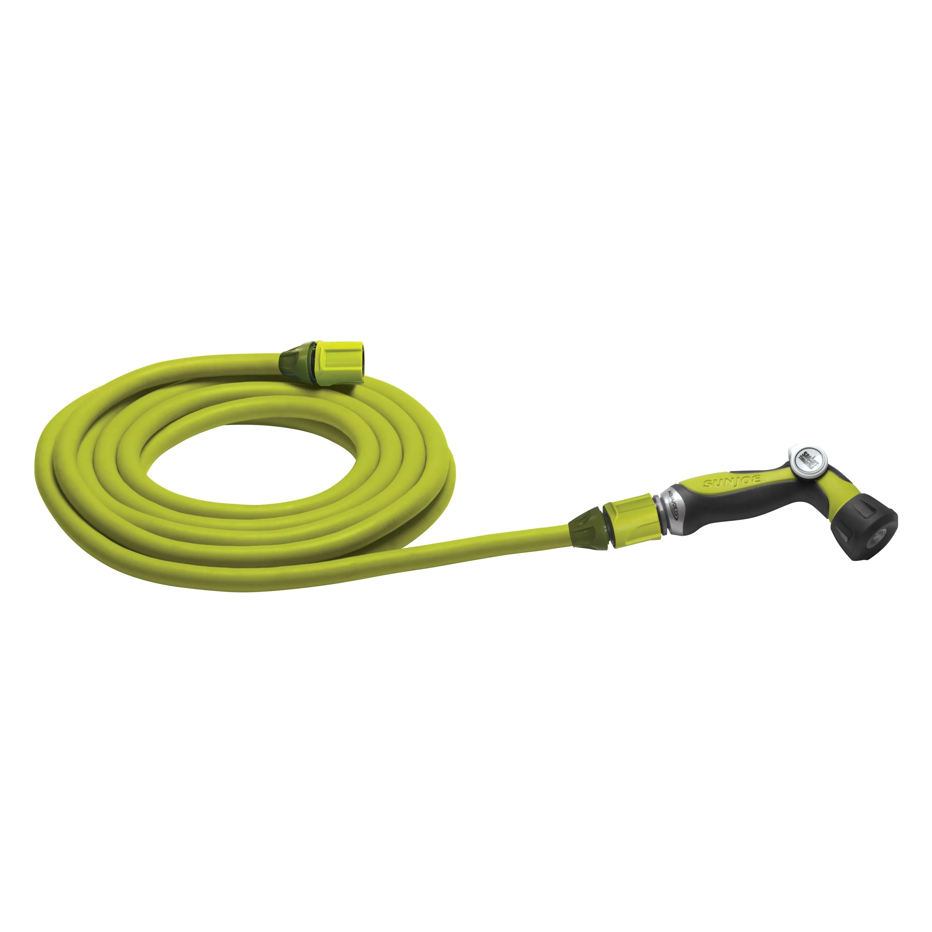 Sun Joe AJEXH50-SJG Expandable Lightweight Kink-Free Hose | 50-Foot | Quick Connectors