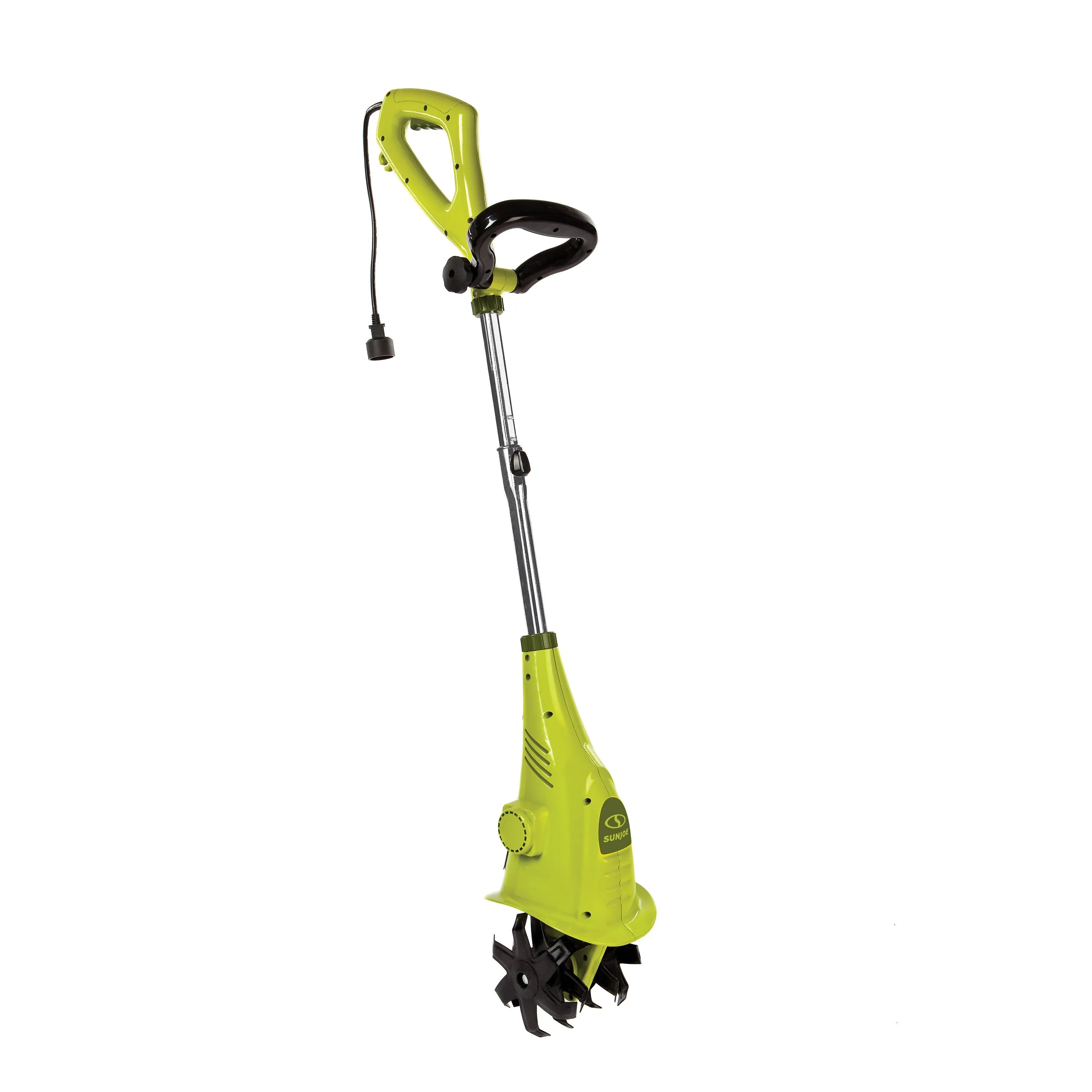 Sun Joe BDL-TJ599E Electric Cultivator Bundle (TJ599E   Safety Glasses) | 2.5-Amp | 6-Inch | Green |