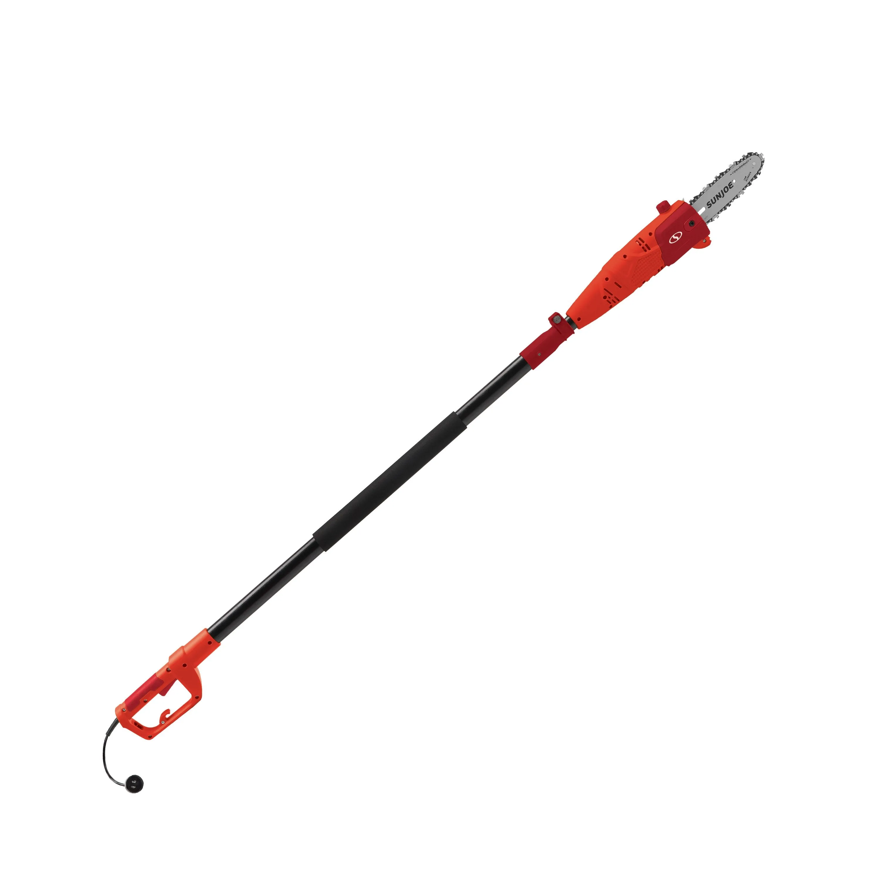 Sun Joe SWJ801E-RED-RM Electric Telescoping Pole Chain Saw, Red | 8-Inch | 7-Amp (Certified Refurbished)