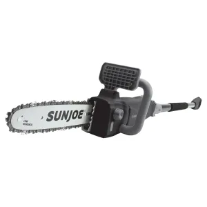 Sun Joe SWJ807E-BLK-RM Electric Convertible Pole Chain Saw | 10 inch | 8.0 Amp (Certified Refurbished, Black)