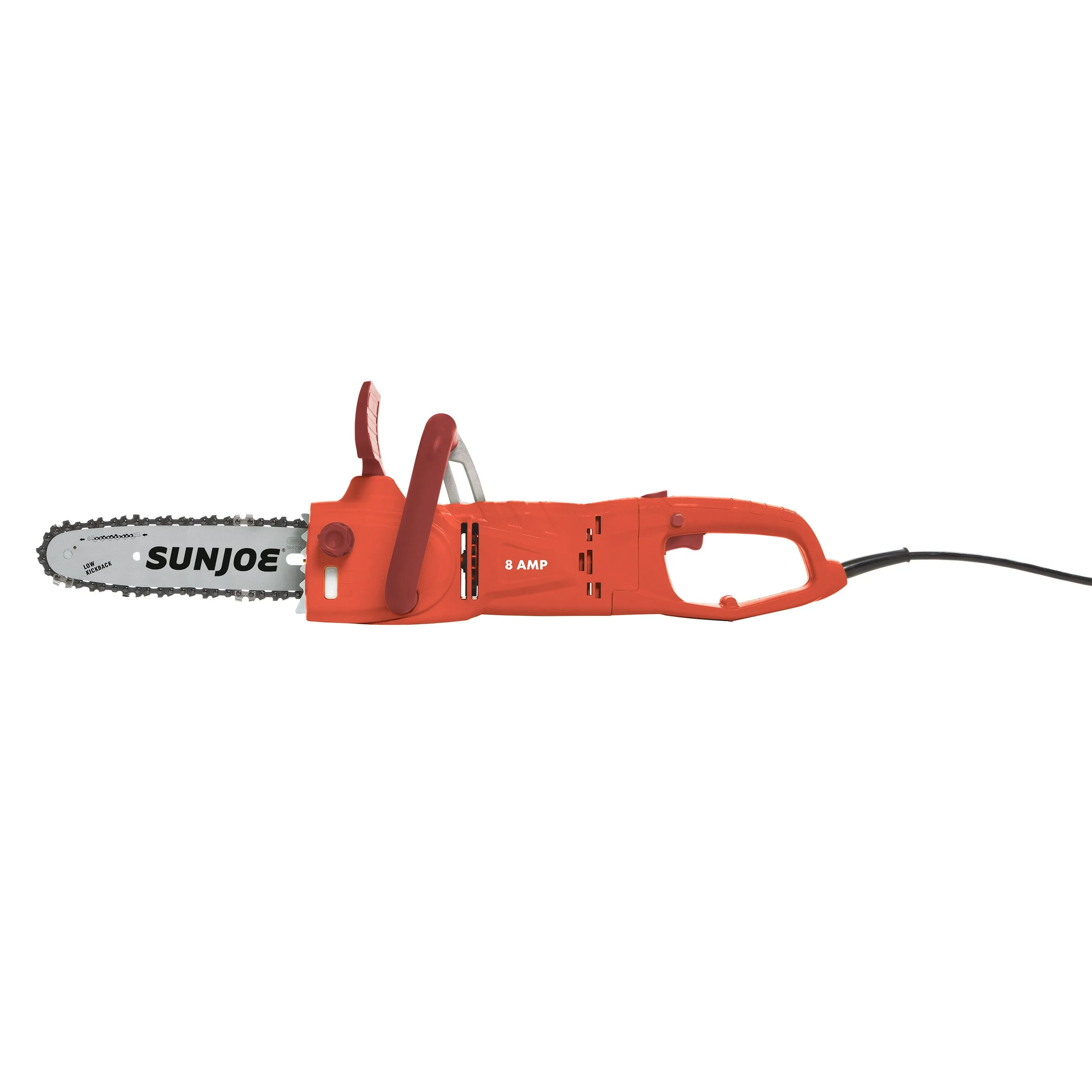 Sun Joe SWJ807E-Red-RM Electric Convertible Pole Chain Saw | 10 inch | 8.0 Amp (Certified Refurbished, Red)