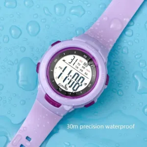 Trendy Waterproof Smart Watch for Kids: Durable & Luminous Timepiece