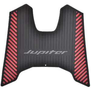 TVS Jupiter Designer Floor Mat | Custom-Fit Non-Slip Scooter Floor Mat - Durable, Weather-Resistant Protection