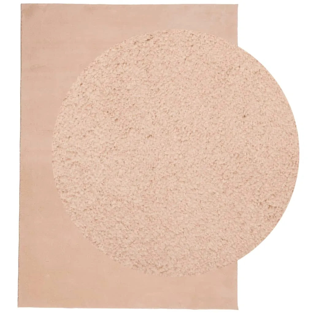 vidaXL HUARTE Blush Short Pile Rug - 200x280 cm | Soft, Fluffy & Non-Slip