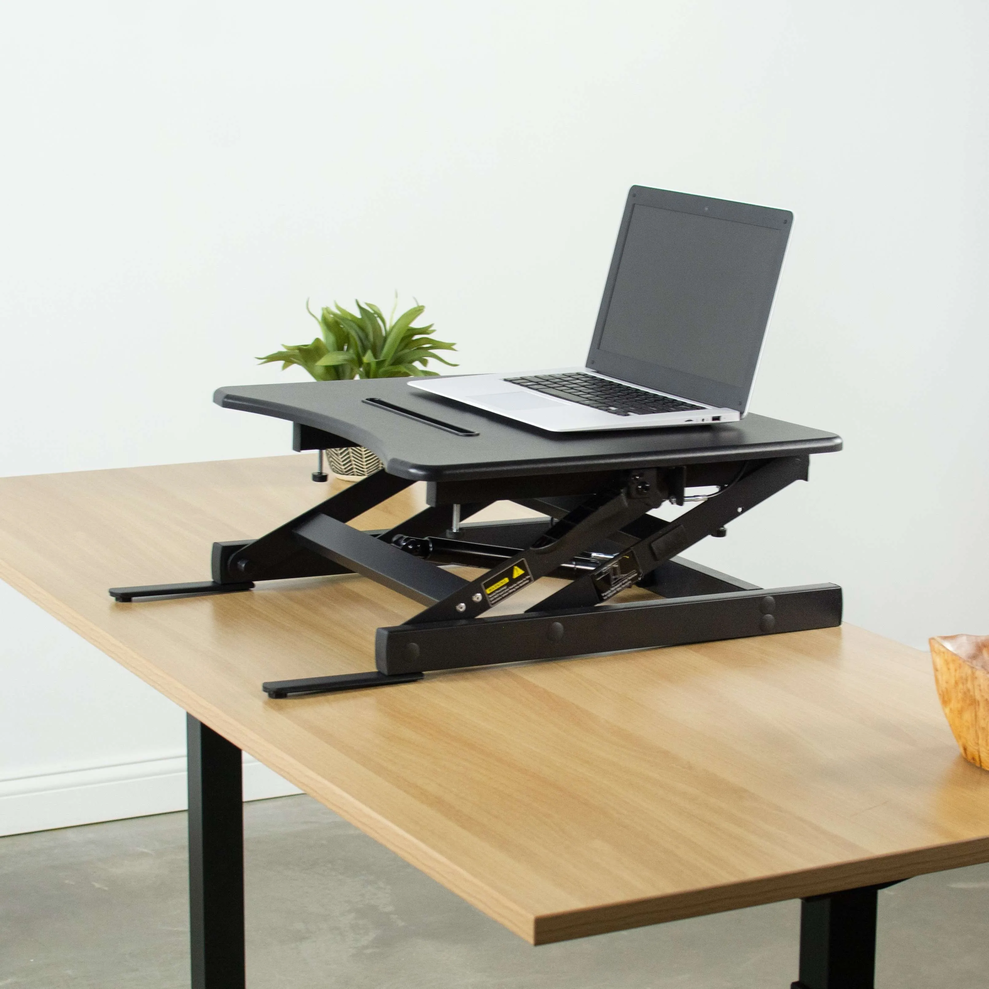 VIVO Single-Top Height-Adjustable 22" Laptop Standing Desk Riser Workstation,  DESK-V000A