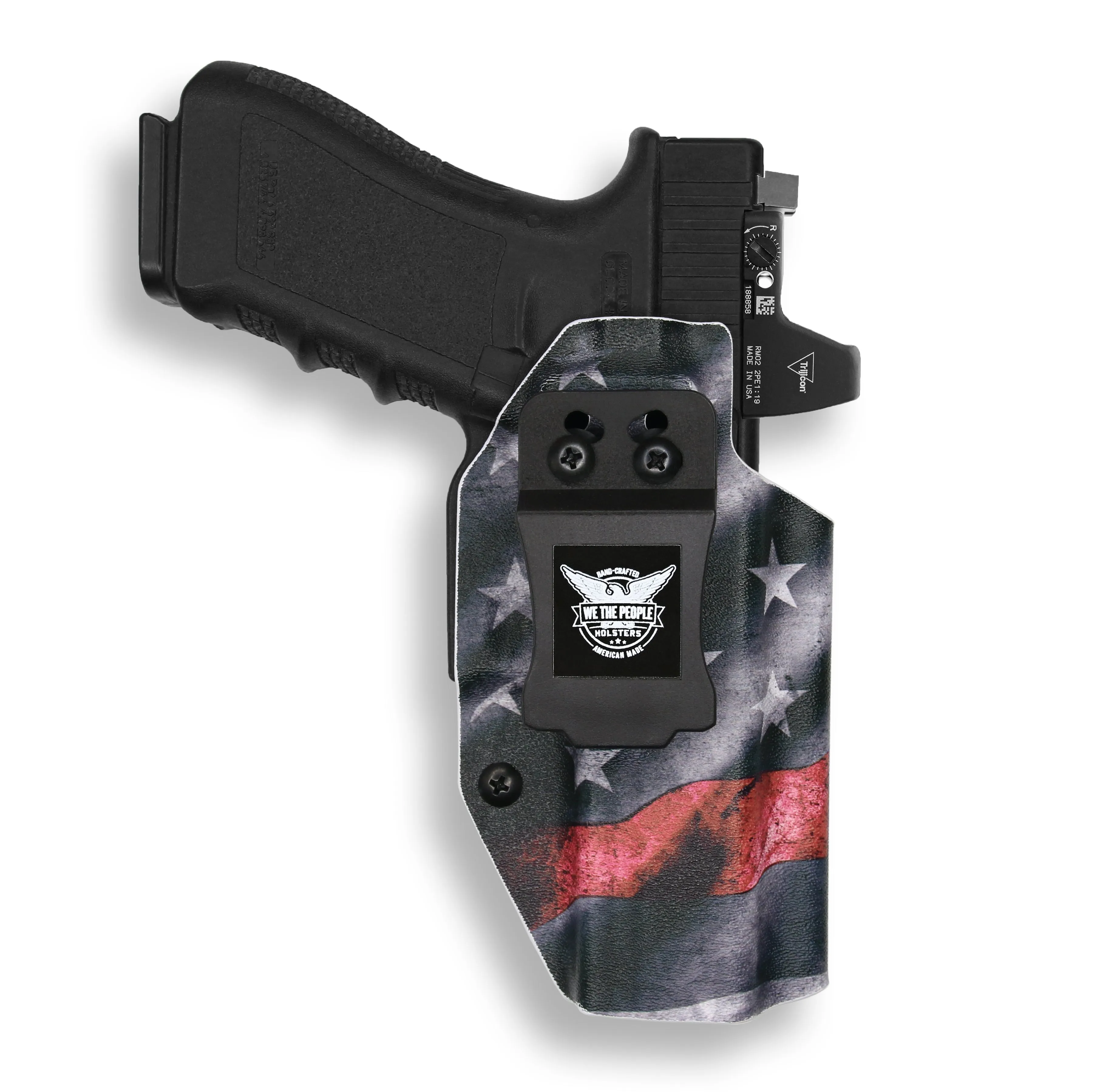 Walther PDP Pro SD Compact 4" Red Dot Optic Cut IWB Holster