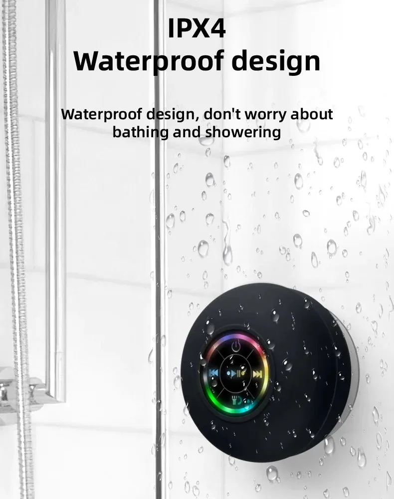 Waterproof Bluetooth Shower Speaker