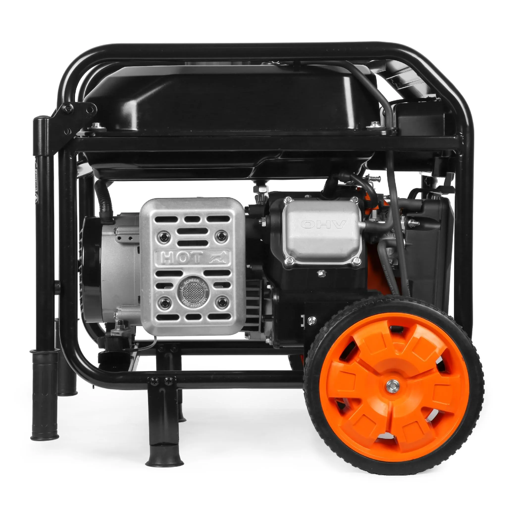 WEN GN5600 5600-Watt Portable Generator, 224cc, Transfer-Switch and RV-Ready