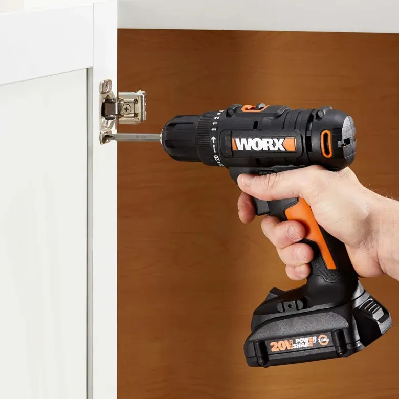 Worx 20V 3/8" Cordless Drill/Driver