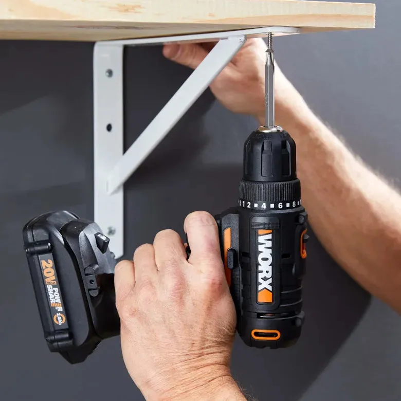 Worx 20V 3/8" Cordless Drill/Driver